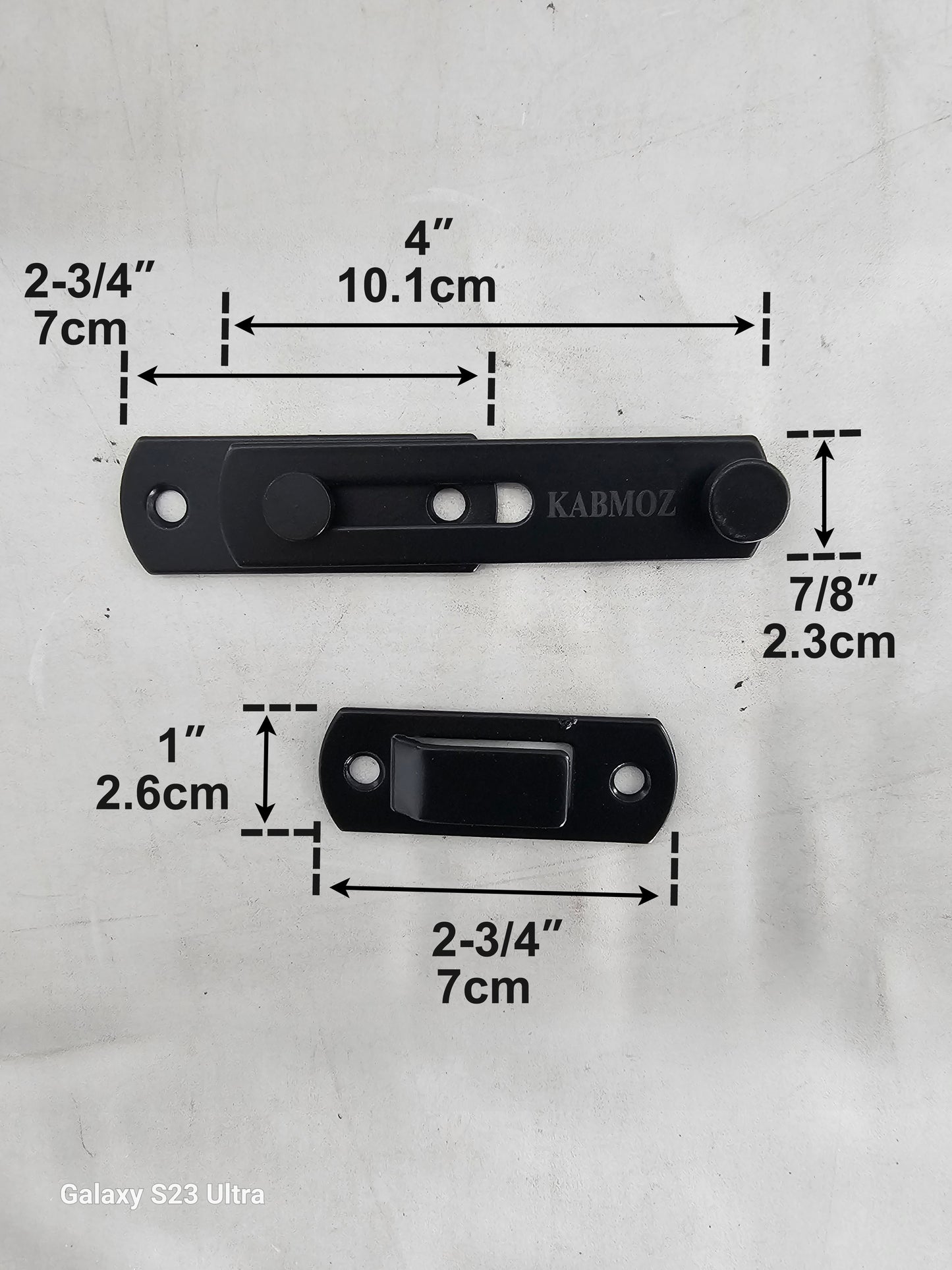 KABMOZ Secure Your Space with the Barn Door Lock - Reliable and Convenient Locking Solution