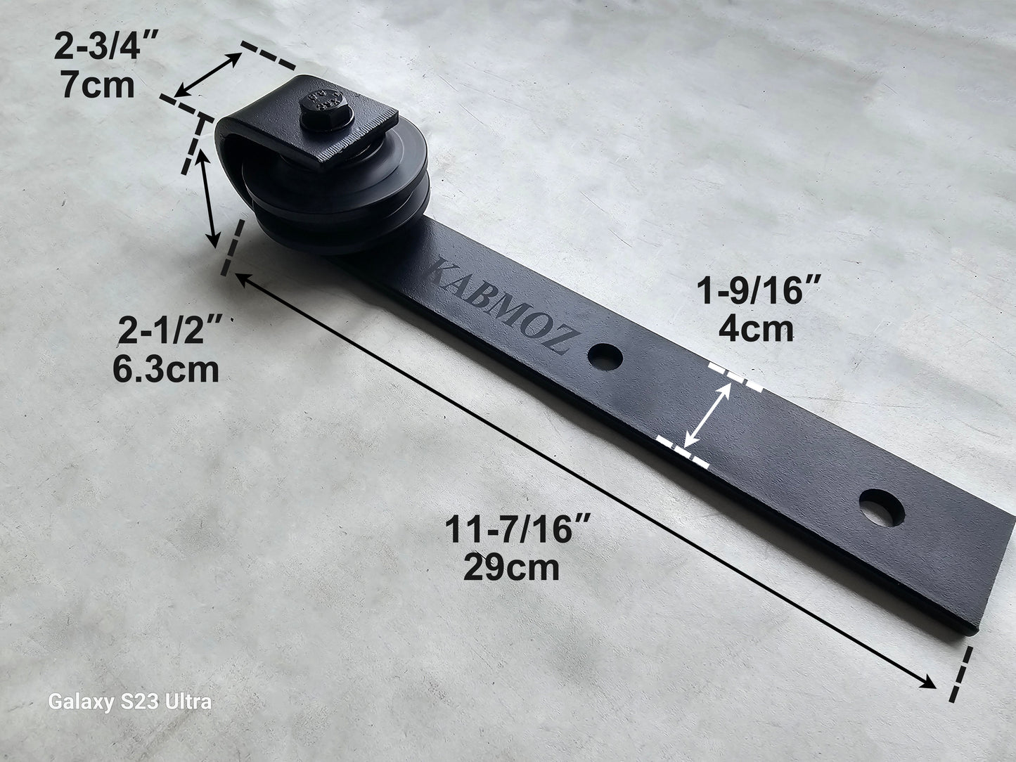 kabmoz High-quality metal door crane wheel, strong bearing capacity, silent sliding, stable and durable